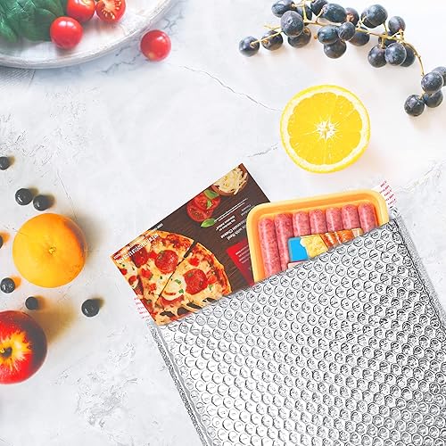 Miniatura 7 de 8NET - Sobres térmicos de burbujas de 11 x 15 pulgadas, caja de 75 sobres de correo mate glamoroso, autoadhesivo, resistente a desgarros de agua