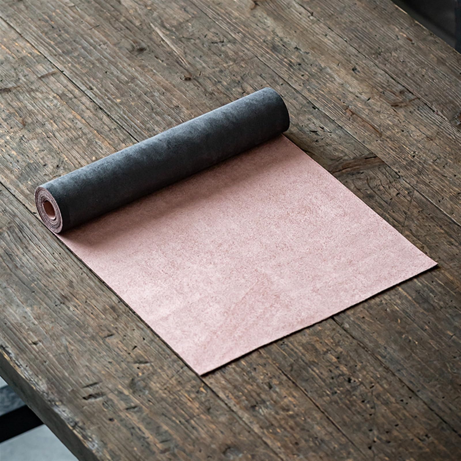 Elegante e lussuoso Runner da tavolo impermeabile in fibra di poliammide bifacciale for la Decorazioni per la casa del tavolo da tè for feste di Partito, ristoranti Regali di festa(Pink gray,30x100cm)