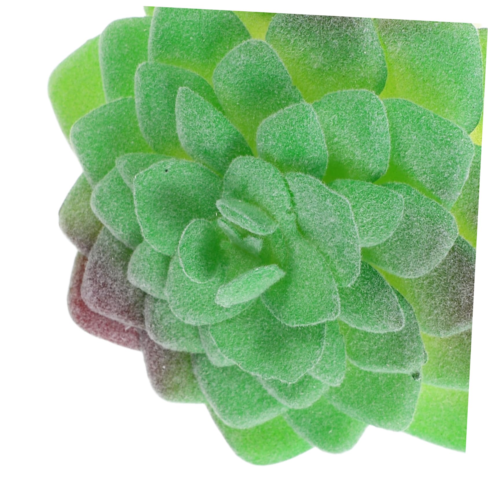 Suculentas Artificiales Mini 15 Piezas Plástico PVC Verde