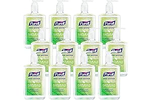 NATURALS Advanced Hand Sanitizer Enhanced With Skin Conditioners and Essential Oils -...