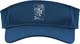 Abe Lincoln Templar Knight US Flag Abraham Lincoln Sport Sun Visor, Youth, One Size, Navy
