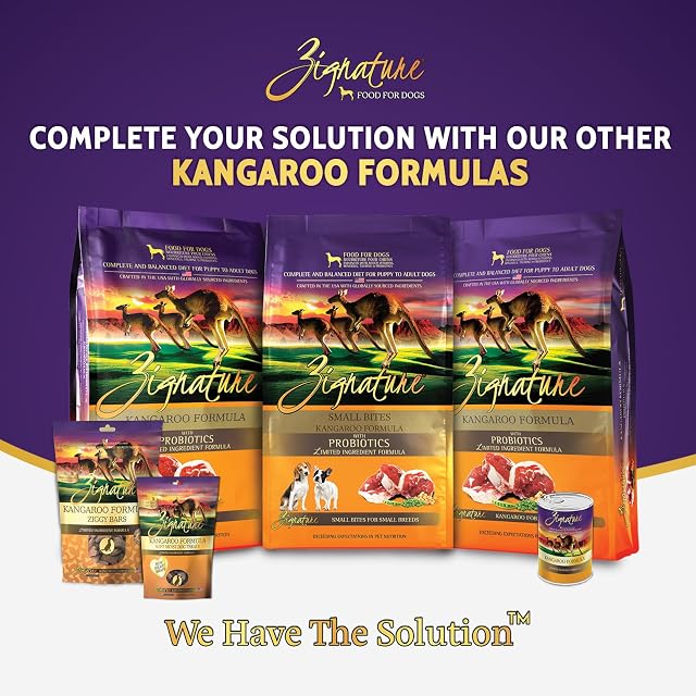 Foto 7 de 7 de Zignature Kangaroo Formula Comida para Perros, 20 Libras