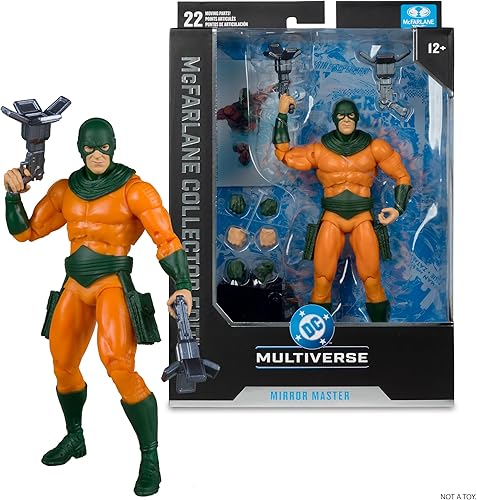 Miniatura 7 de McFarlane Toys - DC Multiverse Mirror Master (The Flash) Figura de acción de 7 pulgadas McFarlane Edición Coleccionista #44