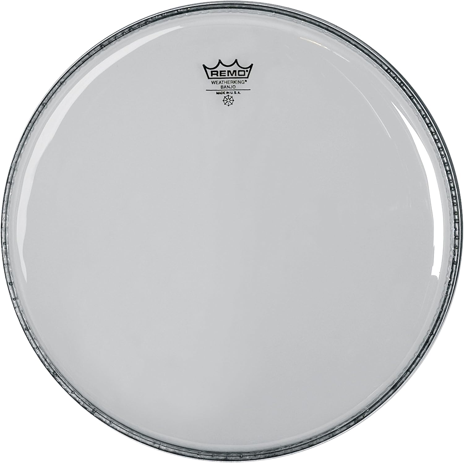 Remo BJ1100M3 Clear Diplomat Banjo Head (11-Inch) - Medium Collar