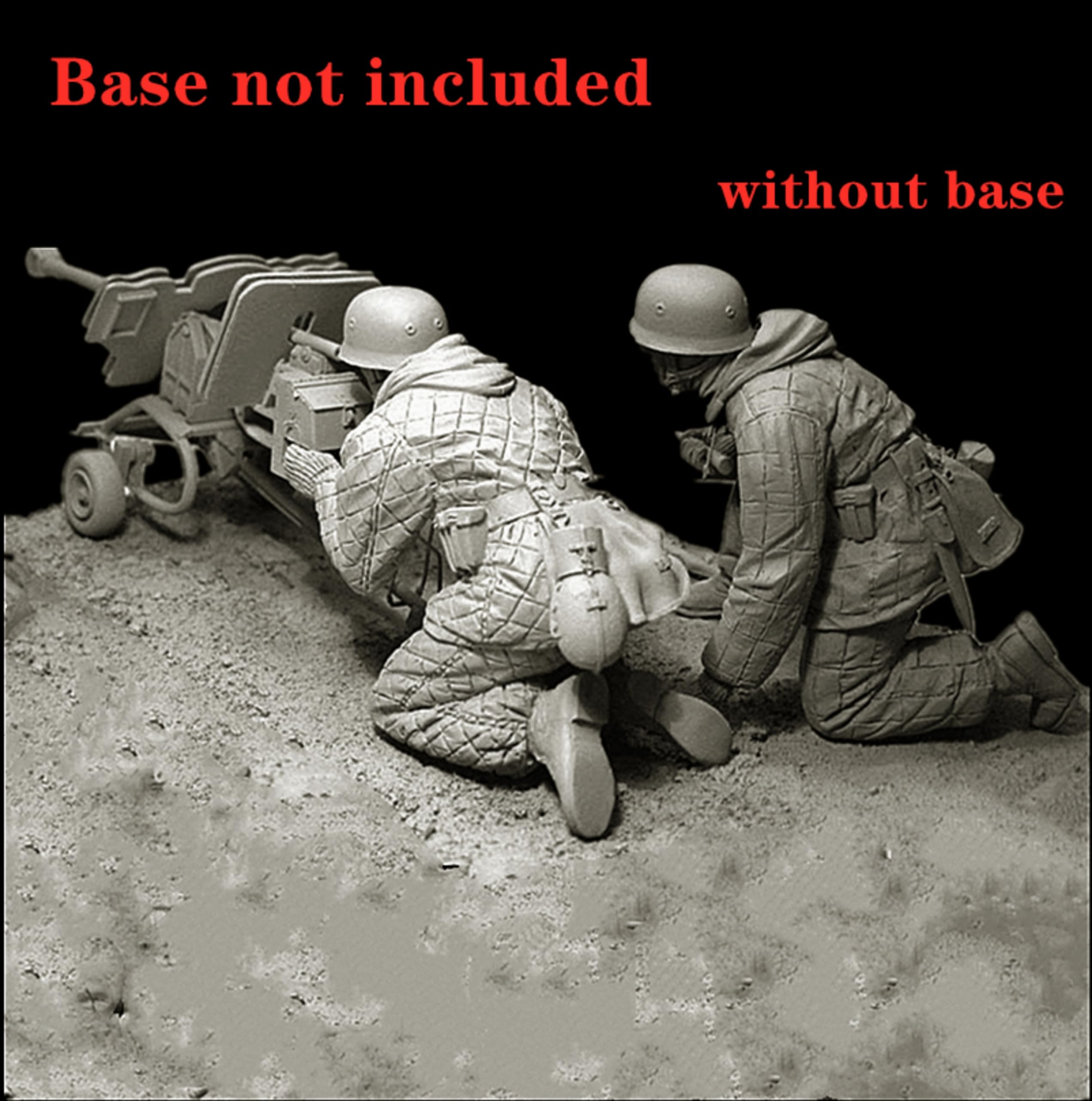 1/16 Resin Soldier Model Kit WW2 Soldato tedesco Modello in resina non verniciato e non assemblato (senza base) (hg2N-4)