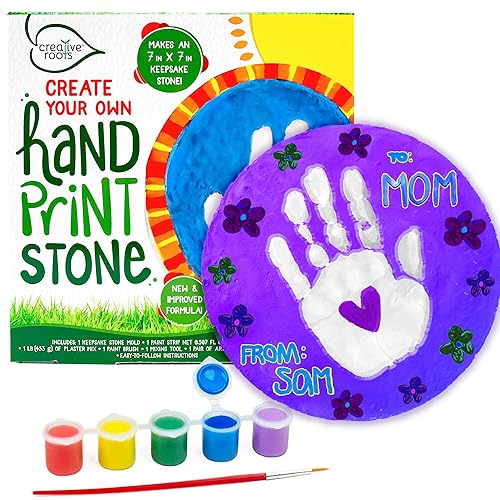 Creative Roots Create Your Own Handprint Stone by Horizon Group