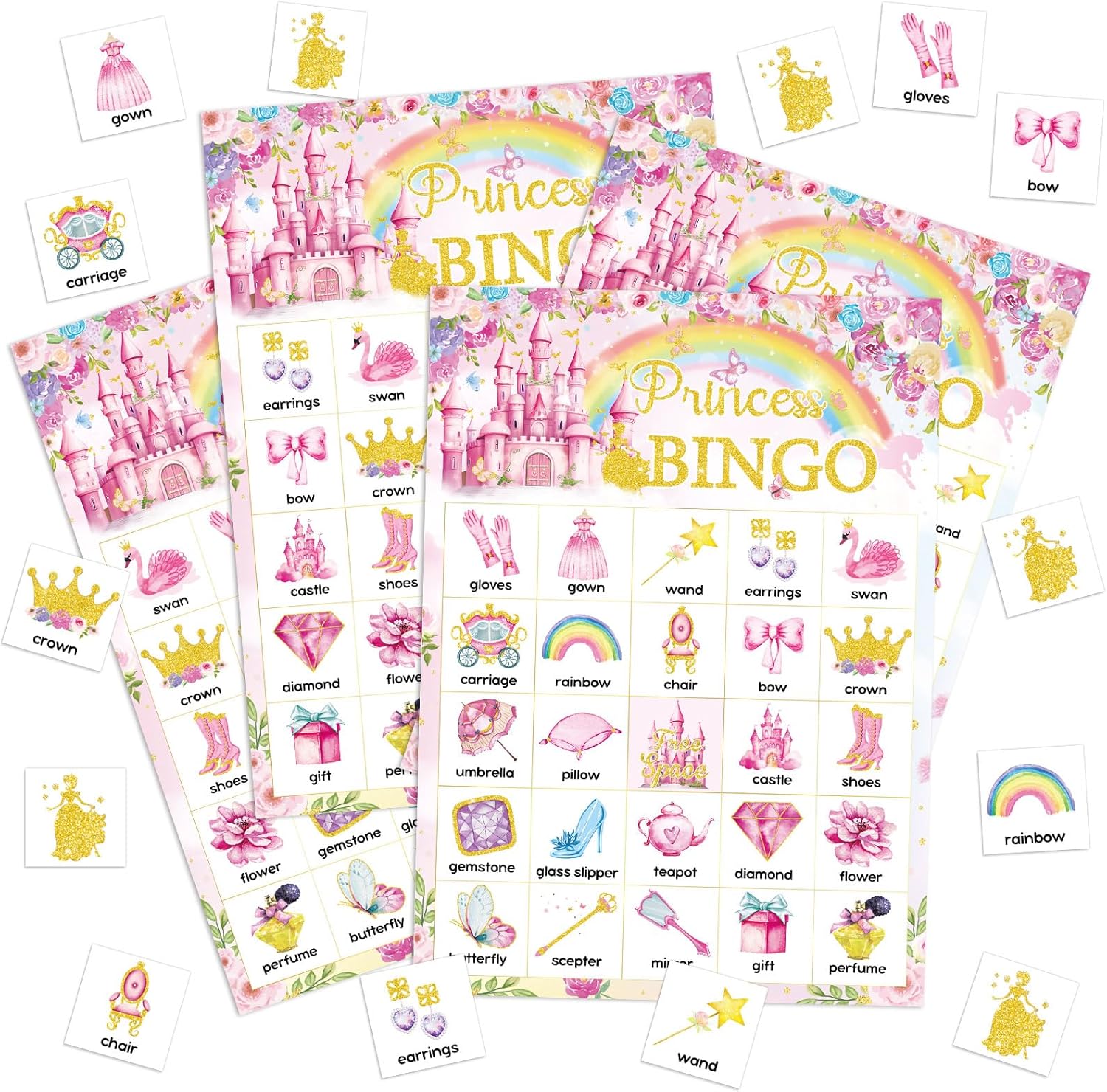 Shappy 35 Pcs Ice Cream Bingo Cards 24 Players Sweet Donut Treats Party Games Lollipop Bingo Games for Sweet Birthday Summer Holiday Party Wedding Gifts Group Activities Favors Supplies