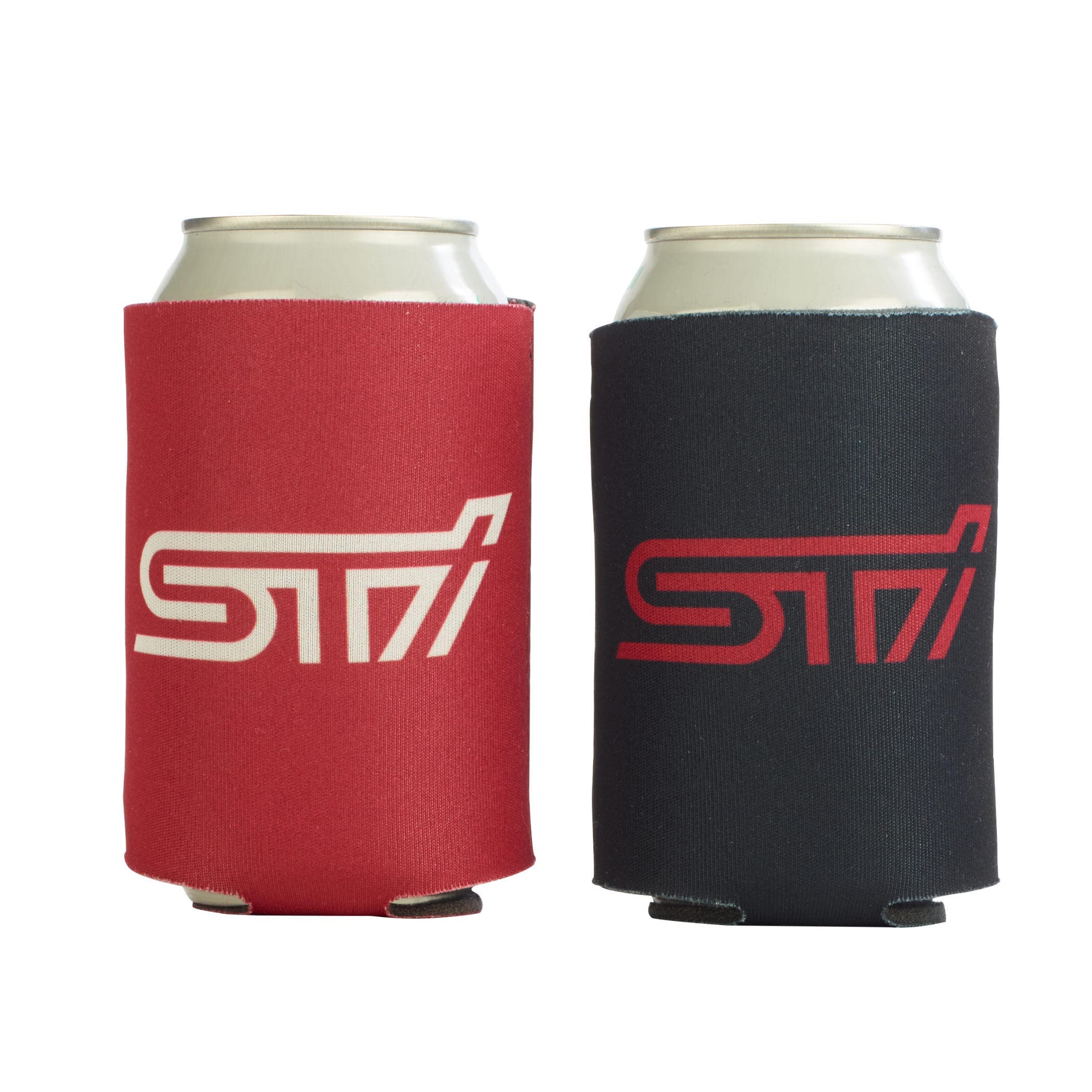 SubaruSti Logo ECO Can Cooler Coolie 2 Pack WRX STI Outback Ascent Crosstrek Solterra Impreza Legacy BRZ Forester