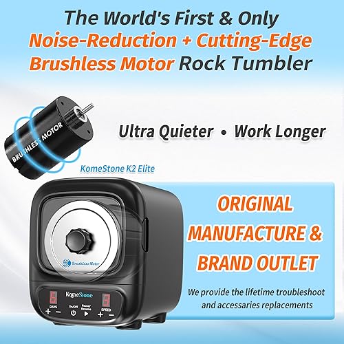 Miniatura 3 de K2 Elite Kit de vaso de roca con motor sin escobillas y reducción de ruido y grano de pulido (4 libras)