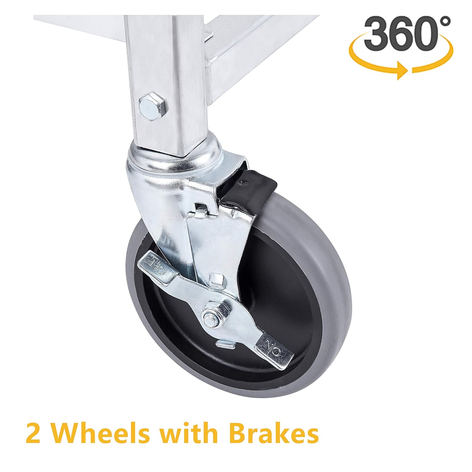 Bun Pan Rack 10 Tier with Wheels, Commercial Bakery Racking of Aluminum for Full & Half Sheet - Kitchen, Restaurant, Cafeteria, Pizzeria, Hotel and Home, 26" L x 20" W x 38" H : Industrial & Scientific