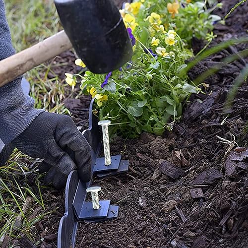 Miniatura 6 de Estacas de paisaje de 6 pulgadas en espiral galvanizado para barrera de malezas, carpintería, tienda de campaña (150)
