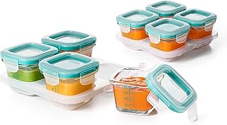 OXO Tot 8pc Glass Baby Block Set