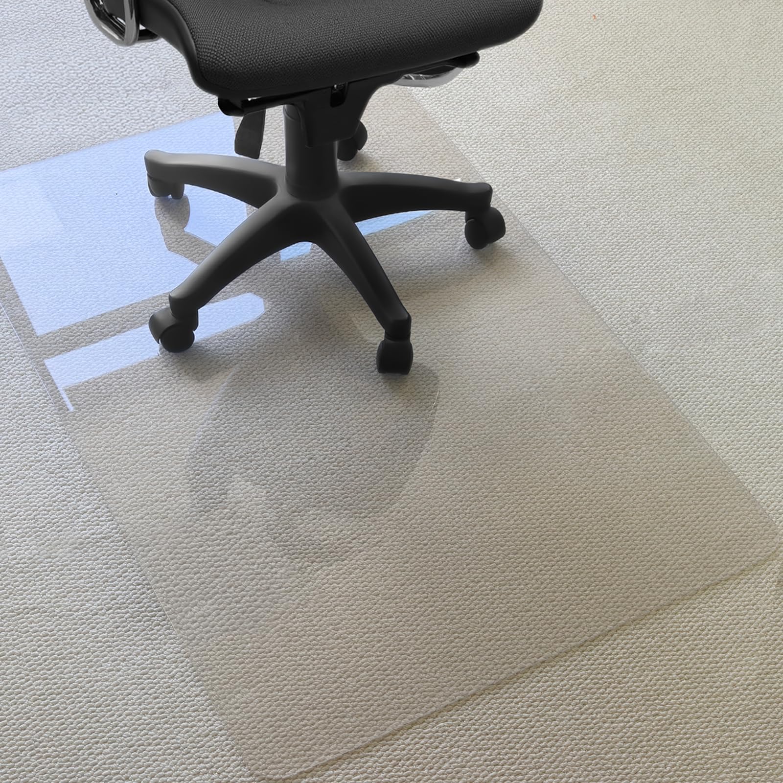 Kuyal 1 5 Thick Office Chair Mat 32 x48 Heavy Duty Hard Computer Chair Mat Under Desk Protector