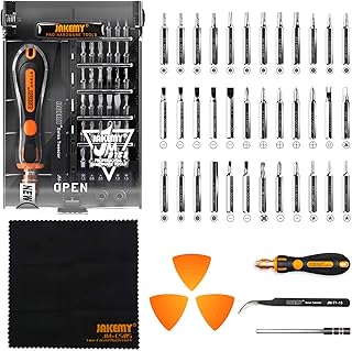 Sponsored Ad - JAKEMY 39 in 1 Screwdriver Set Precision Repair Tool Kit with 36 Magnetic Driver Bits Screwdriver Kit for i...