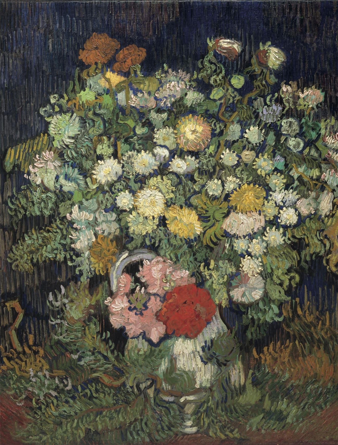 Van Gogh Bouquet of Flowers in a Vase 1000 Piece Jigsaw Puzzle