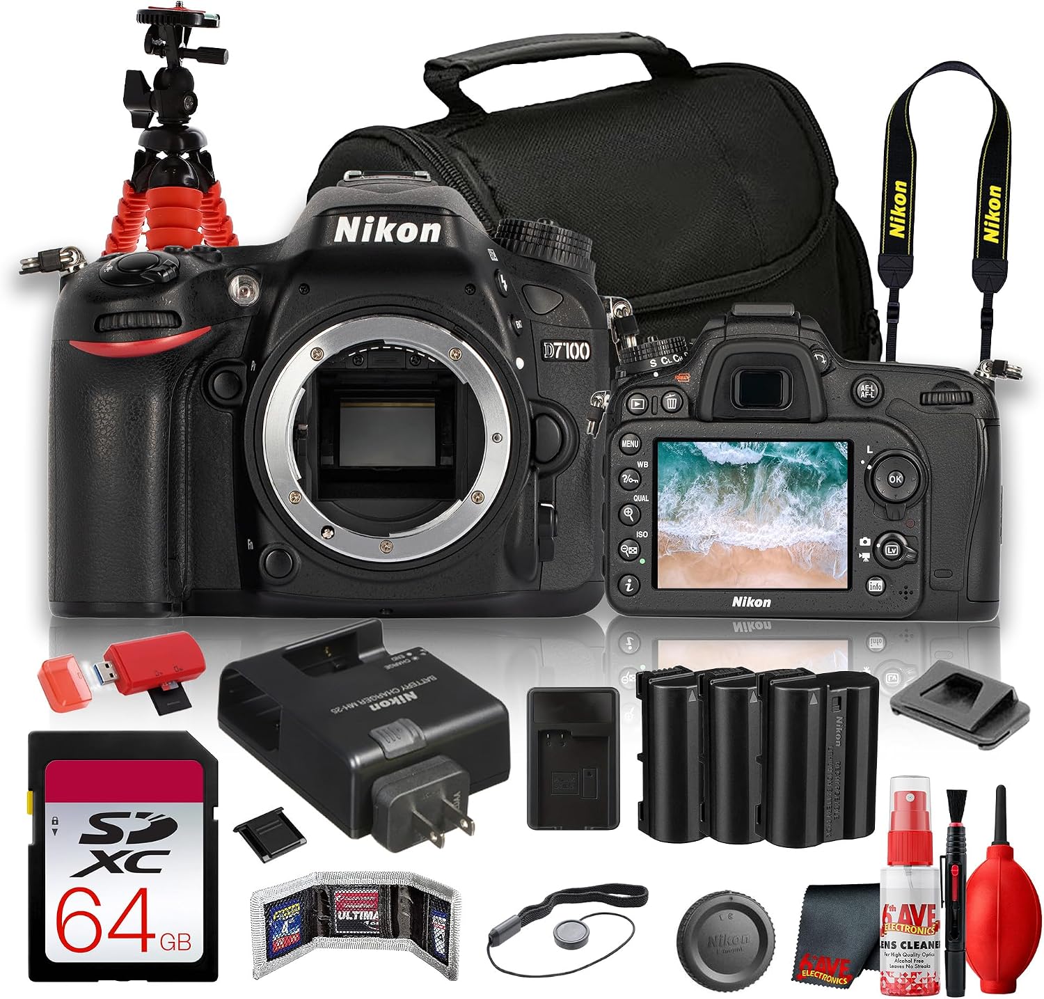 Nikon D7100 Cámara DSLR Digital 24.1MP Cuerpo Sólo miniatura 1