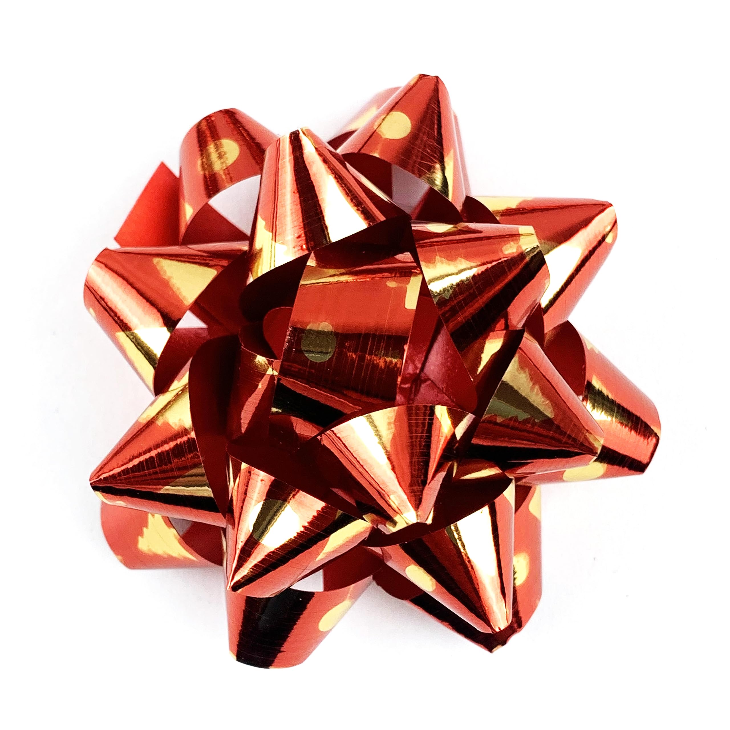 Heyiwell Geschenkschleifen in Rotgold, 20 Stück, selbstklebende Geschenkschleifen für Urlaub, Hochzeiten, Geburtstage, Party-Dekoration, 5,5 cm