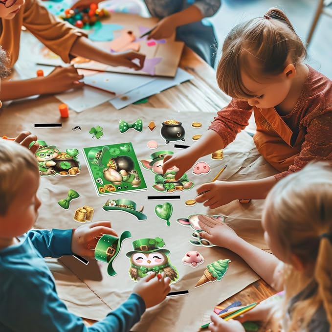 🍀DIY St. Patrick's Day Animal Magnets! Fun Kids' Craft Kit🍀