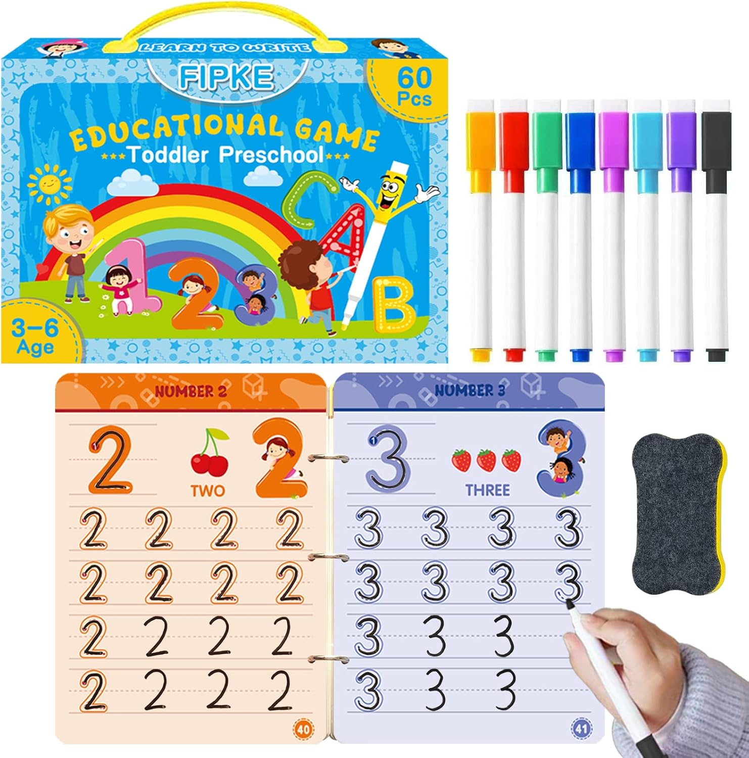 FIPKE Handwriting Practice Book for Kids