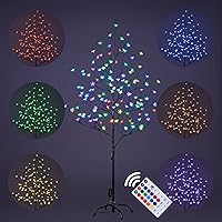 Vista 7 de Lightshare - Árbol de luces LED de 5 pies y 200 luces