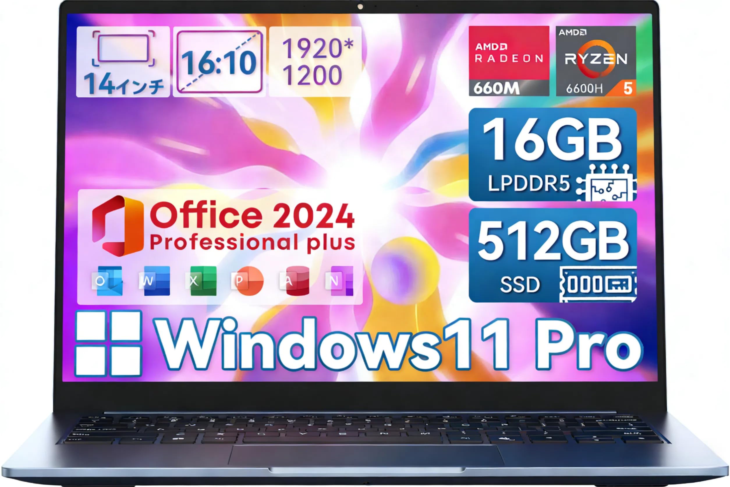 CHUWI CoreBook ノートPC高速SSD256GB メモリ16GB搭載 Amazon.co.jp: 2026新登場 CHUWI ノートパソコン CoreBook Plus 16