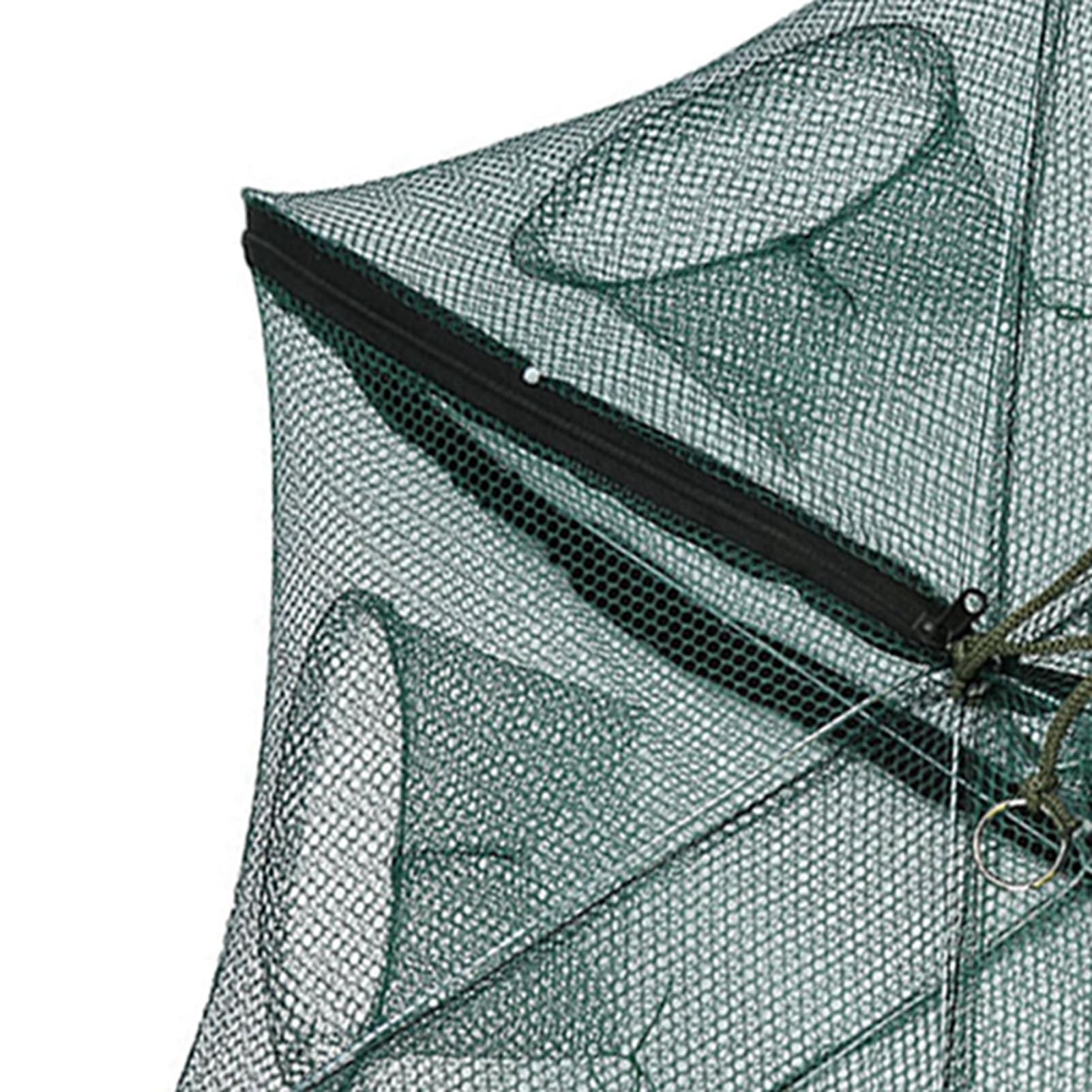 BuyWeek Rete di Pesca, Trappola per Pesce in Borsa da Pesca Nylon Nylon Nylon 6/12 Fori