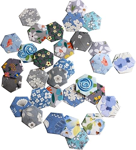 Miniatura 9 de 42 piezas de tela floral 100% algodón para tartas de 10 x 10 pulgadas para coser y acolchar, paquetes de tela precortada para manualidades,