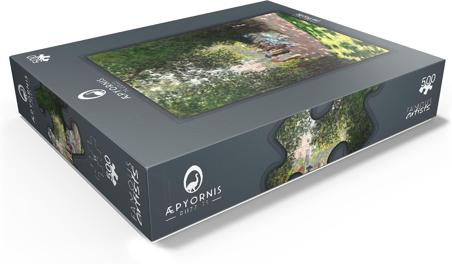 MyPuzzle The PARC Monceau 1878 By Claude Monet - Premium 500 Piece Jigsaw Puzzle for Adults