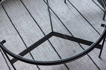 Amazon｜【東谷】ラウンドガラステーブルL HIT-241｜ダイニング