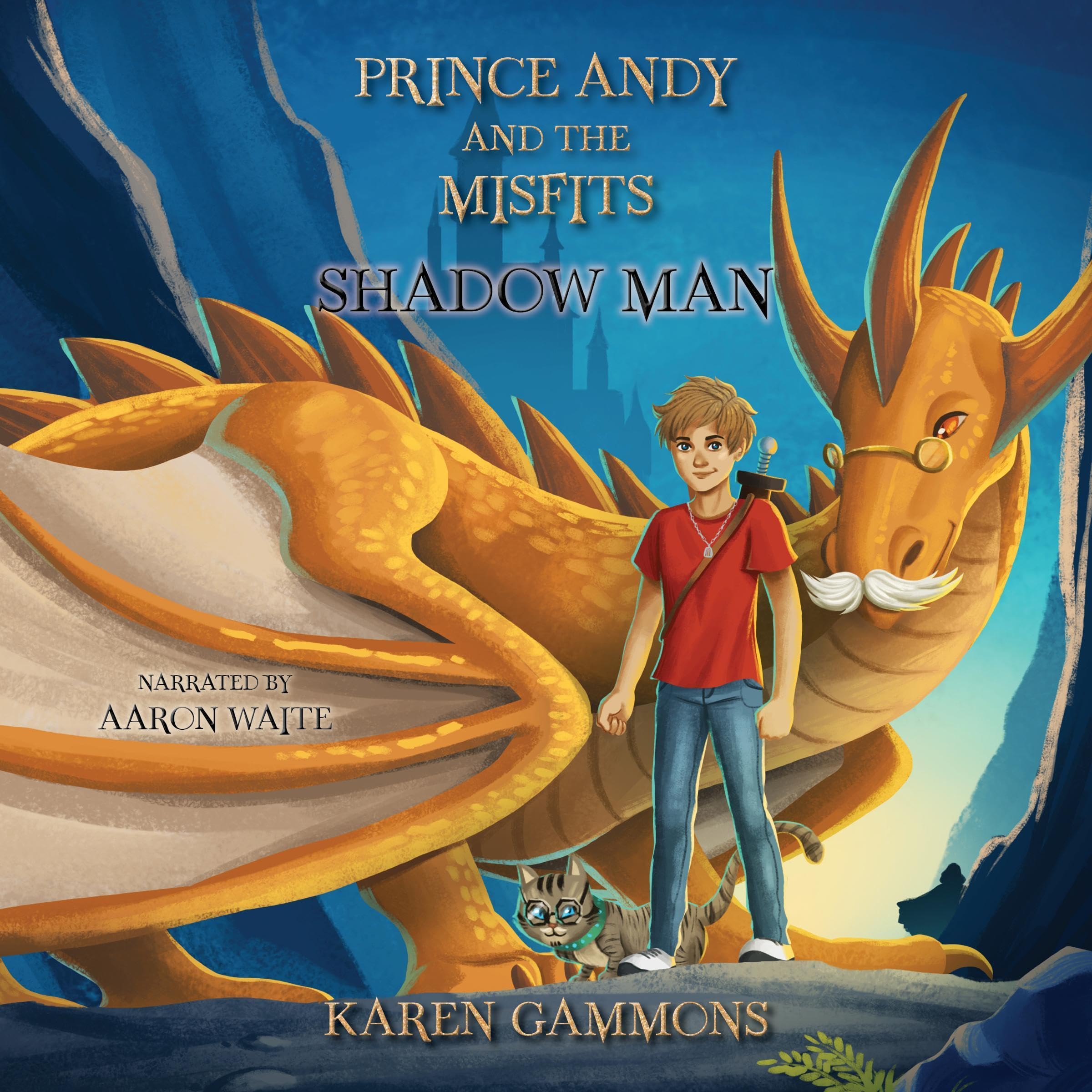 Cover art for Shadow Man: Prince Andy and the Misfits, Book 1