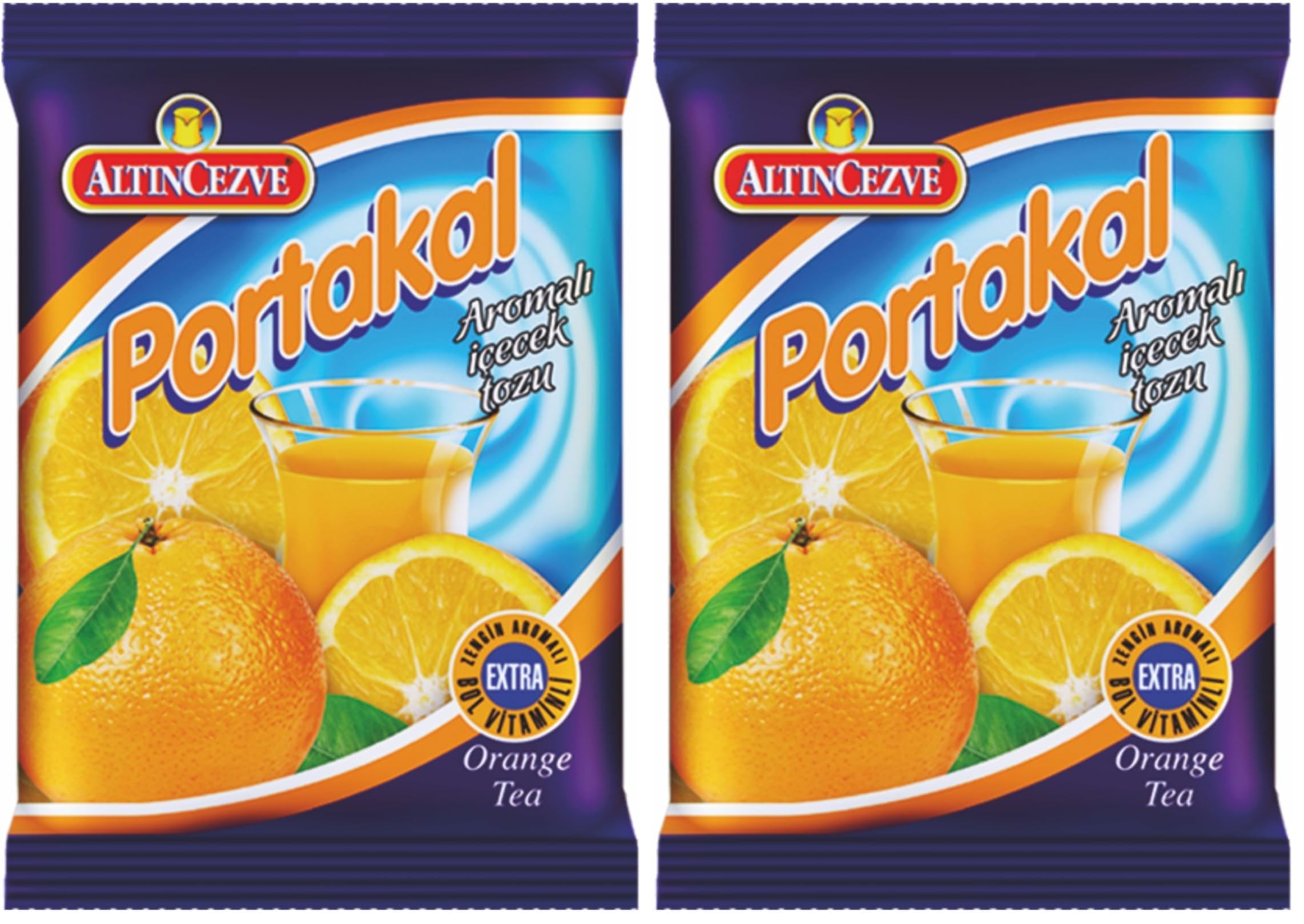 Altıncezve Portakal Aromalı İçecek Tozu 300 Gr 2li paket