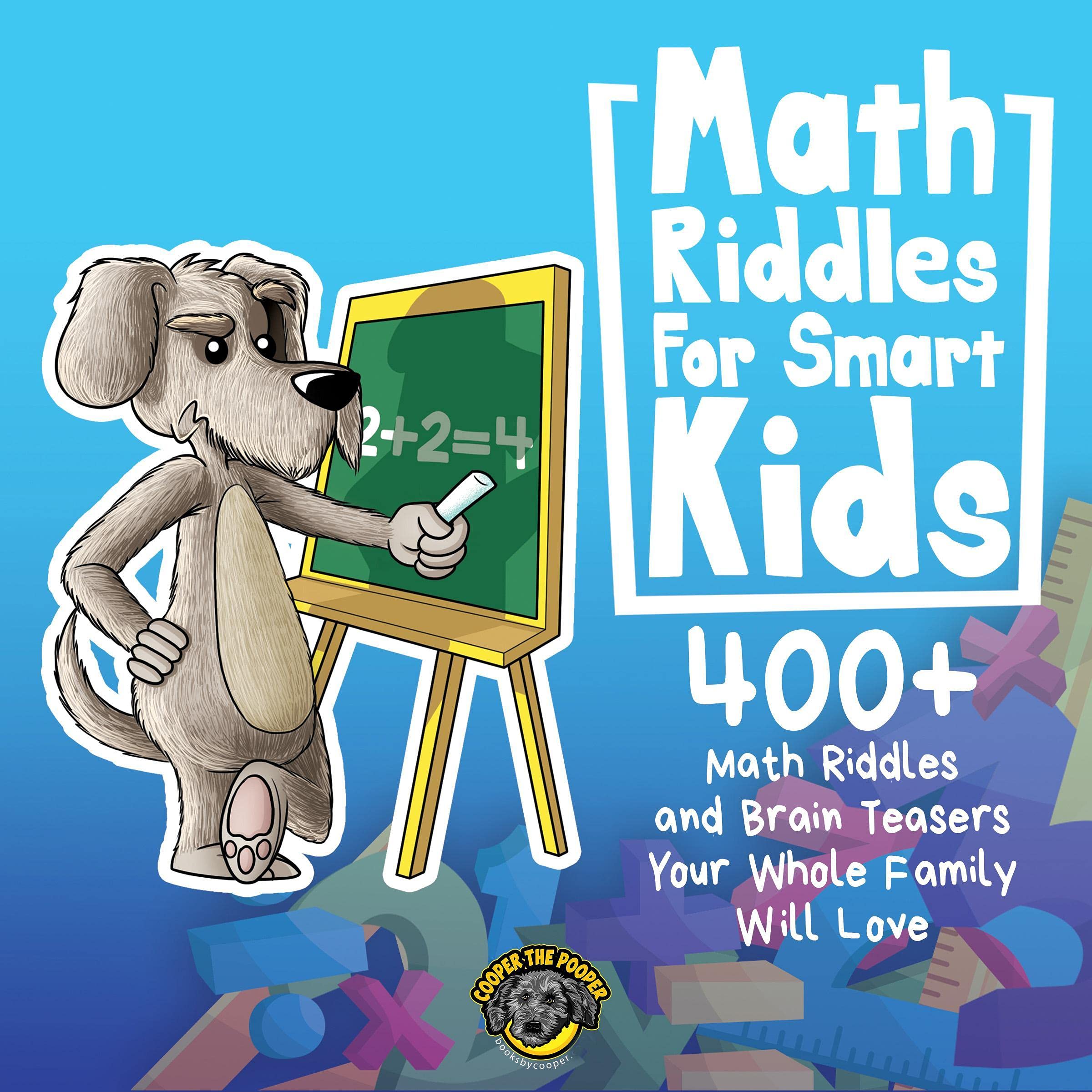 Cover art for Math Riddles for Smart Kids