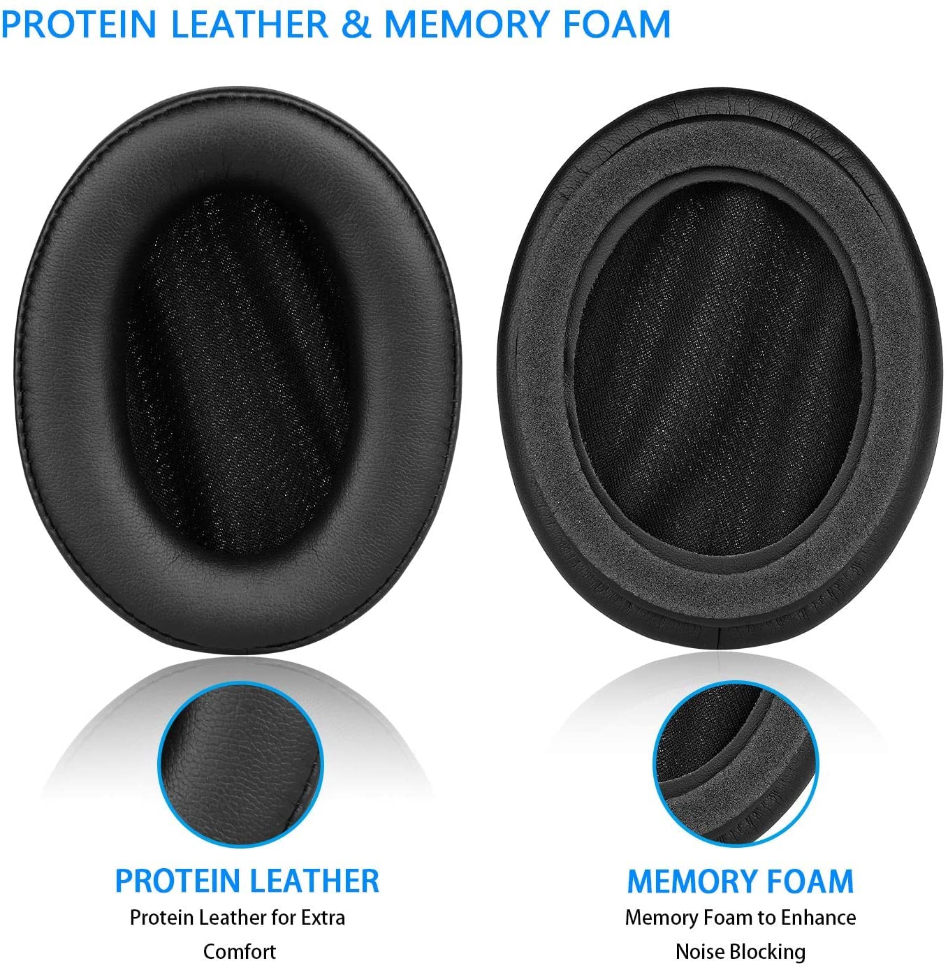 Amazon | Anspik AH-D1100 イヤーパッド - Anspik 交換用イヤ