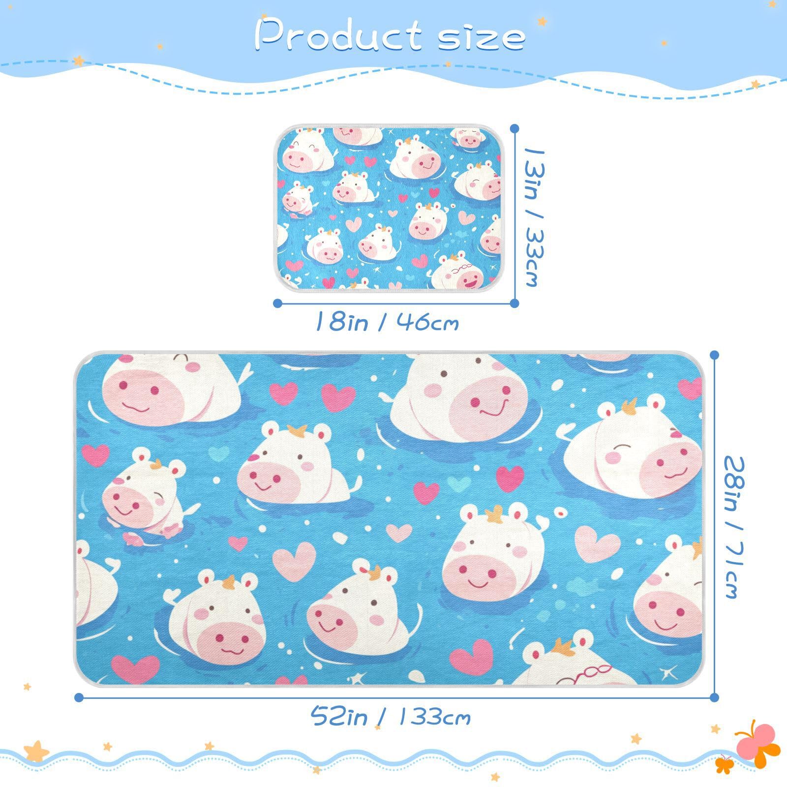 Cooling Baby Bed Mattress Protector 28