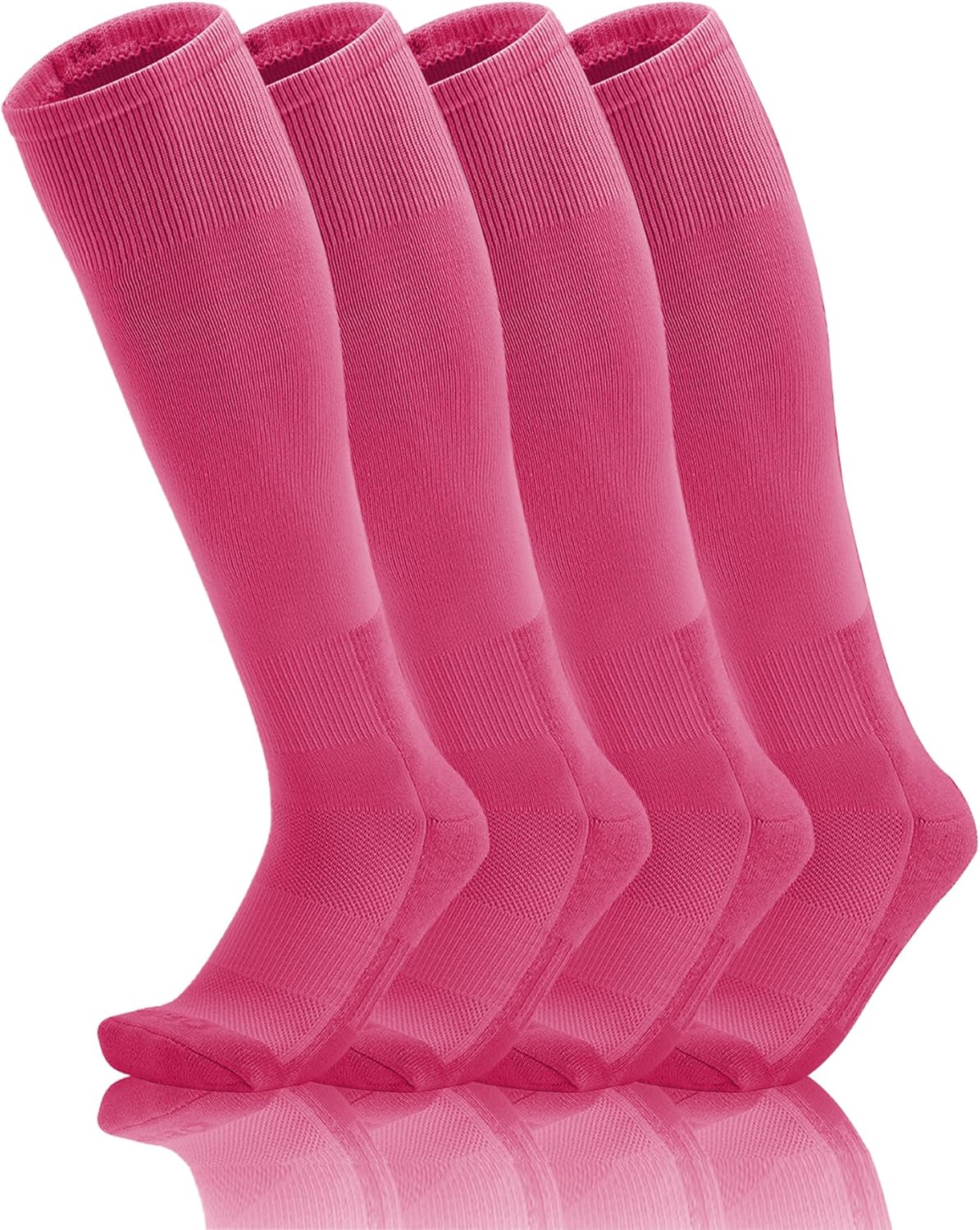 QBK 2T/3T/4T/5T To Youth Toddler Soccer Socks For Kids Boys And Girls