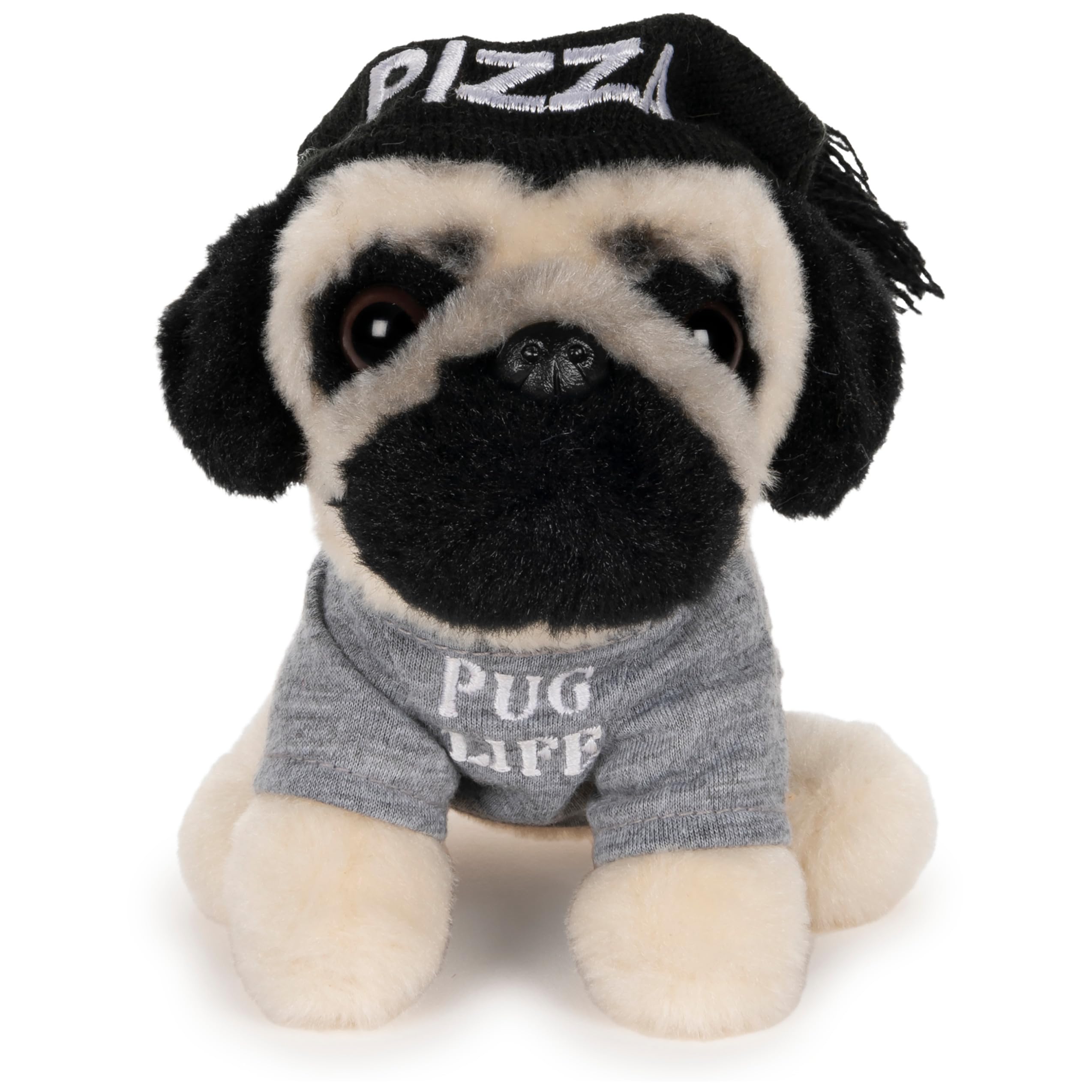GUND Doug The Pug 5in Pizza