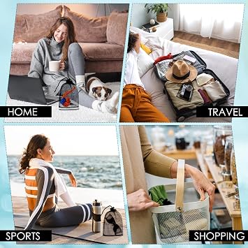 2 Pcs Drawstring Bags, Large Drawstring Organizer Storage Bags Black Nylon Net Bags for Swimming Beach Pool (35x40cm)