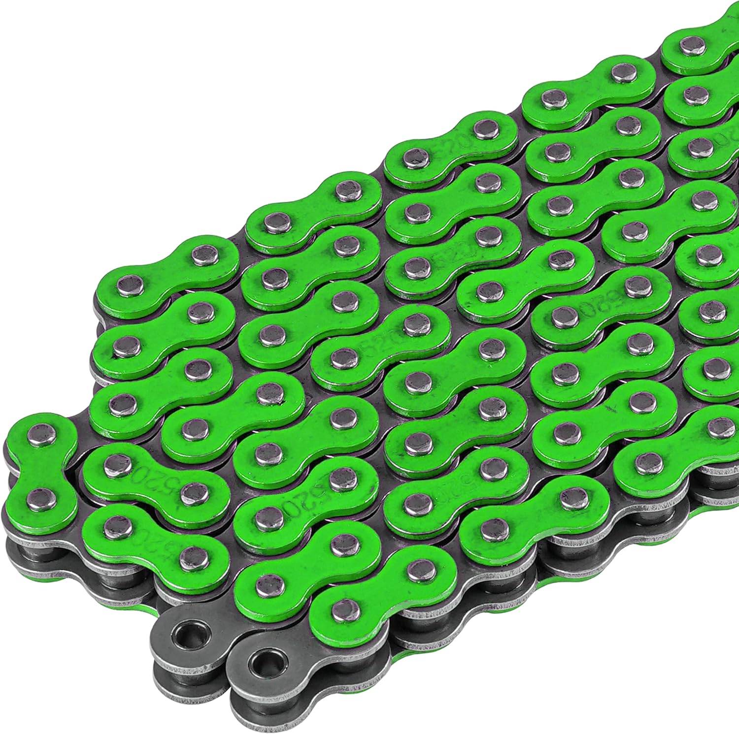 Caltric Green Drive Chain Compatible With Kawasaki Kx250 1979-2007 / Kx250F Kx250R 2004-2018 : Automotive