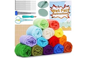 Wet Felting Kit: Achieve Felted Wonders with This Complete Set