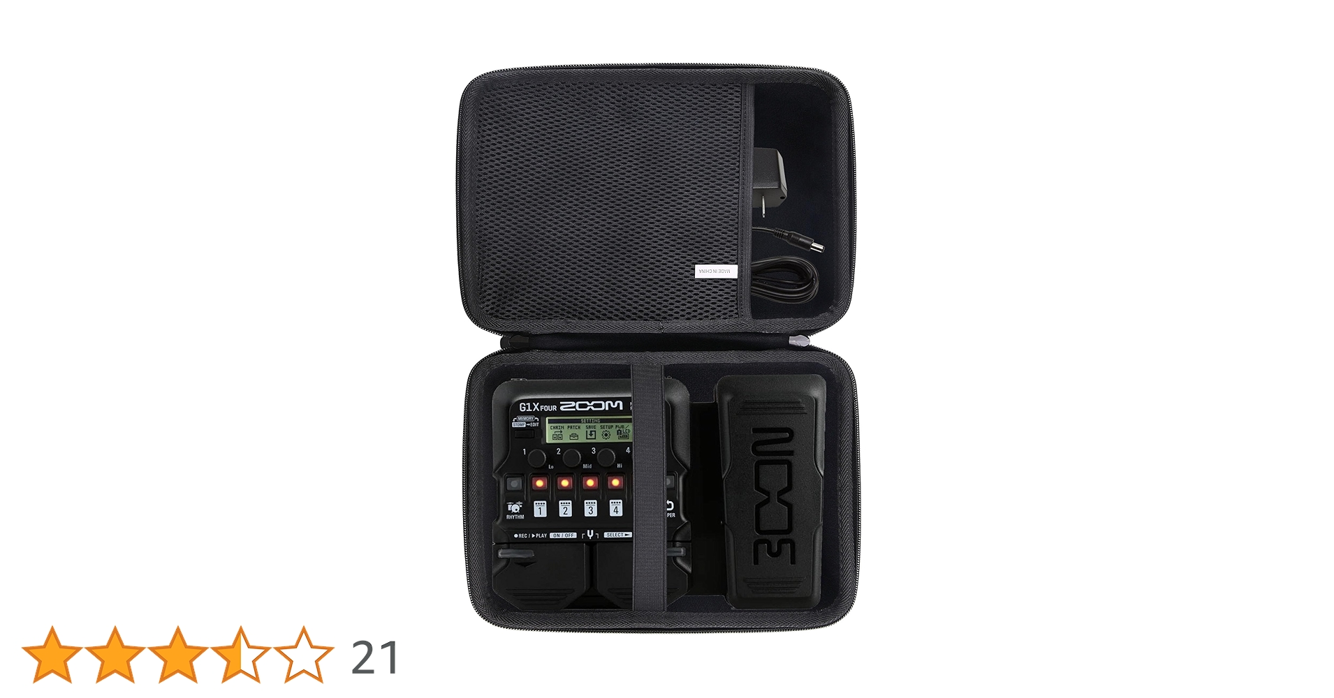 Amazon | WAIYUJP収納ケース互換の ZOOM G1X/B1X/A1X FOUR ズーム