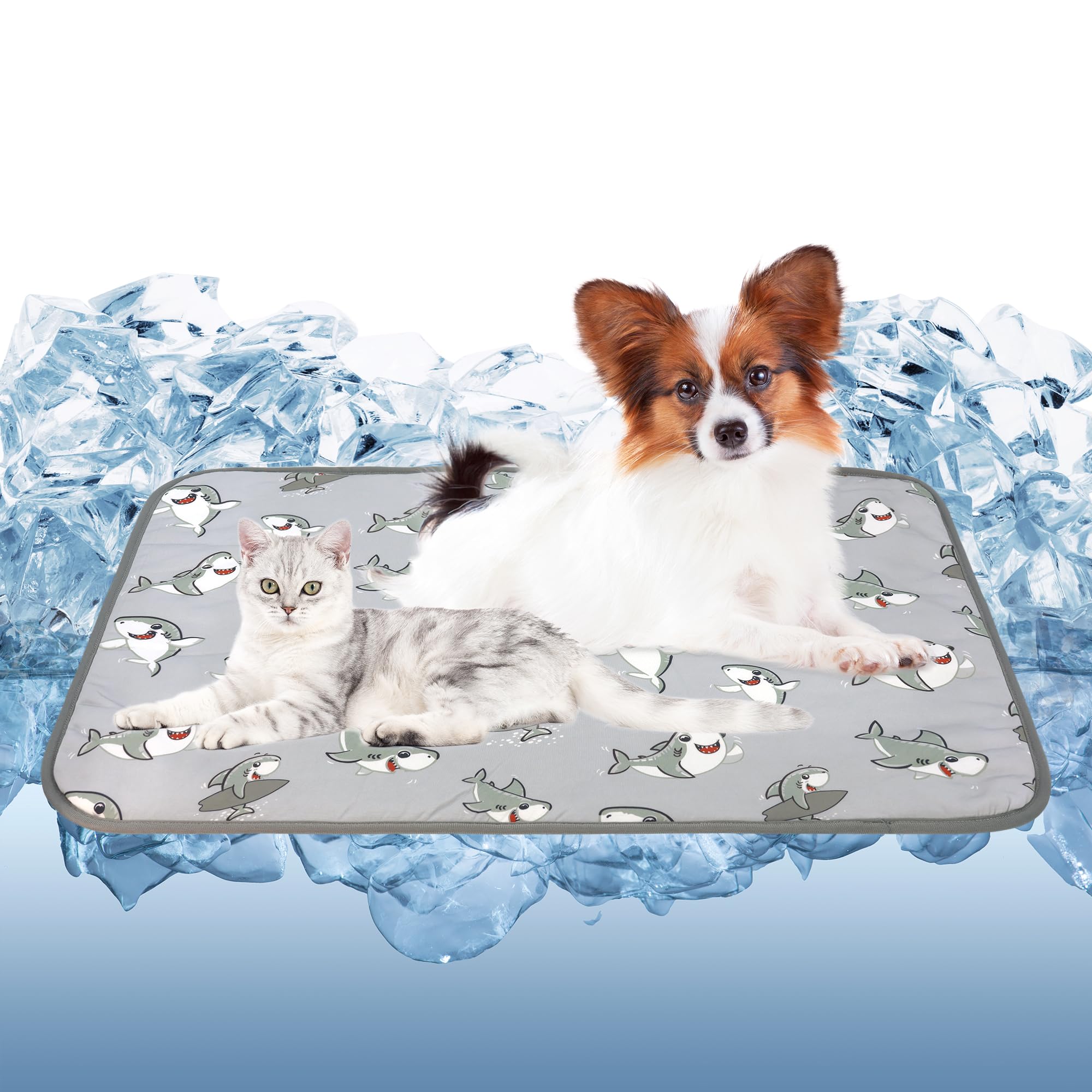 Tapis de refroidissement pour chat contre la chaleur estivale taille M