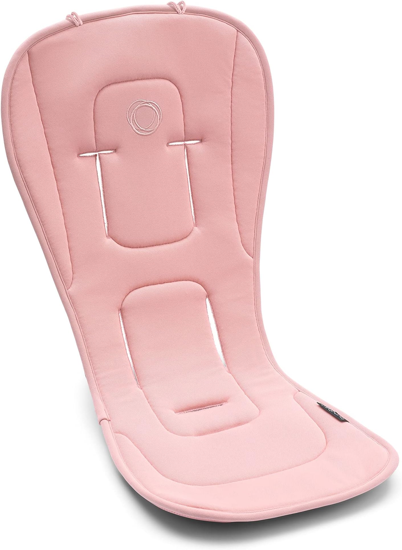 Bugaboo Dual Comfort Seat Liner, Fully Reversible Temperature Regulating, Fits All Bugaboo Strollers, Morning Pink
