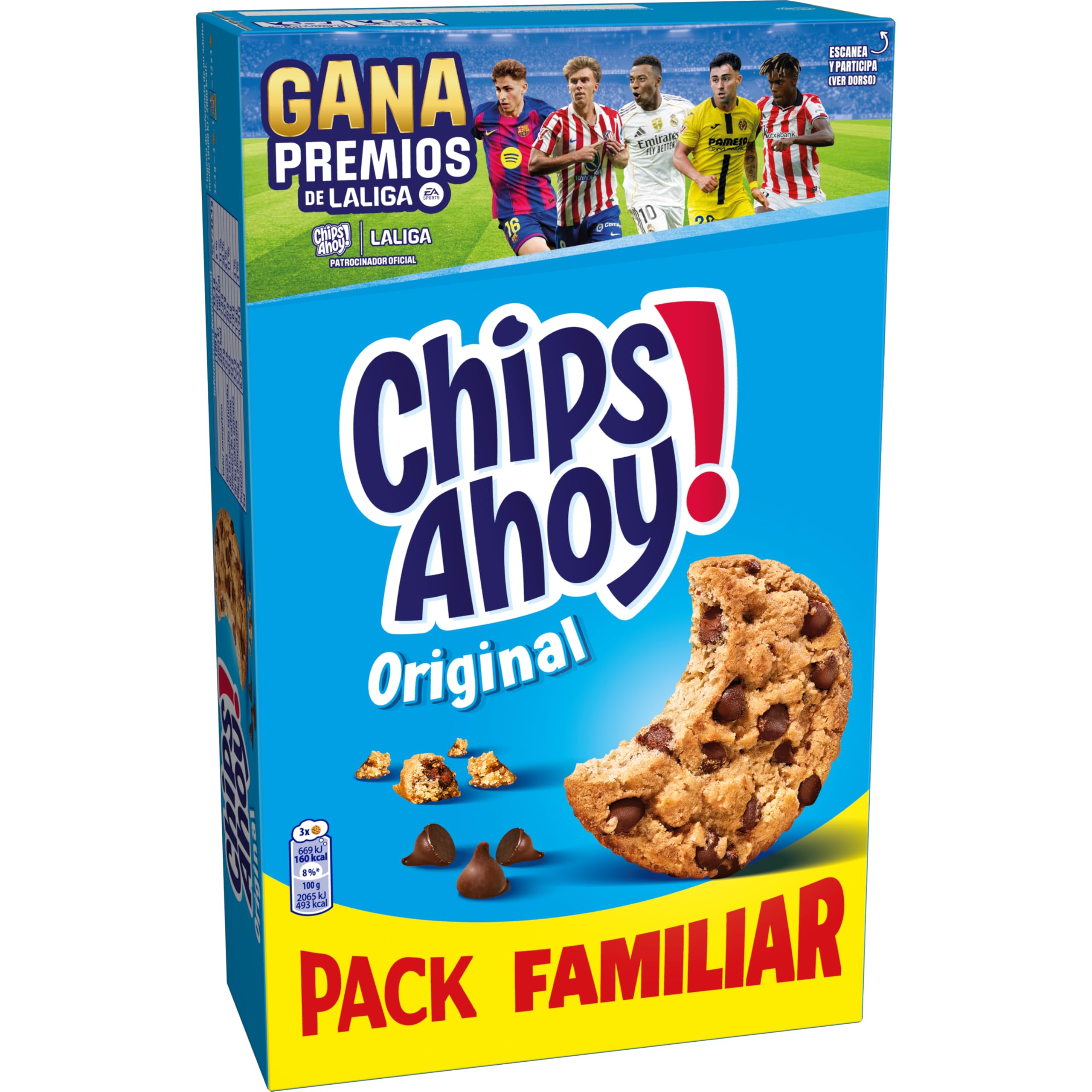 Chips Ahoy Original Galletas con Pepitas de Chocolate, Pack Familiar 400 g