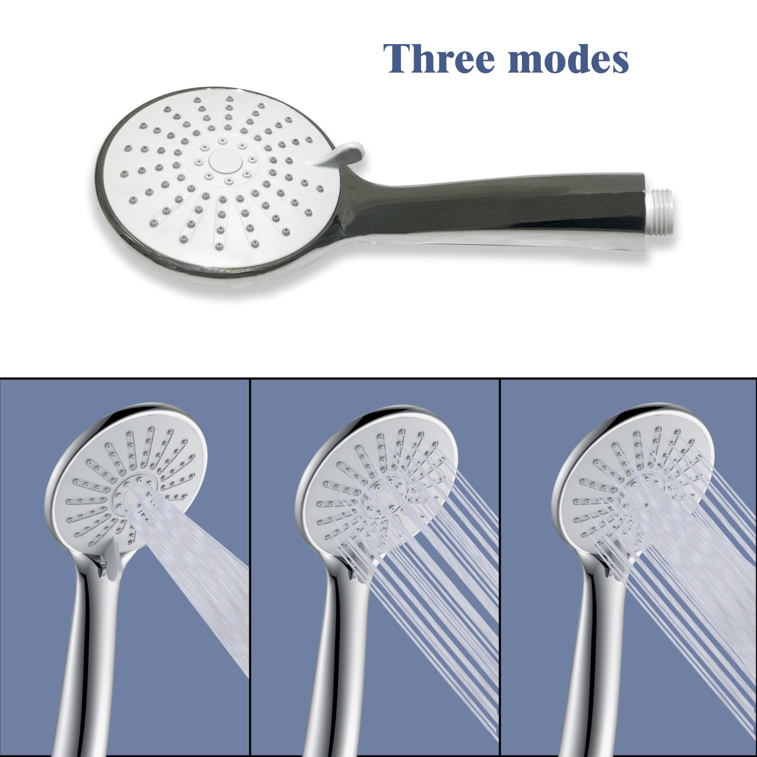 Colonna Doccia, OCEAN ITALY, Doccia Rubinetteria con Miscelatore Termostatico, Asta Regolabile74-117cm, Soffione Doccia Quadrato20x20cm Acciaio inox con Doccetta 3 Getti Rubinetto 40mm per Box Doccia