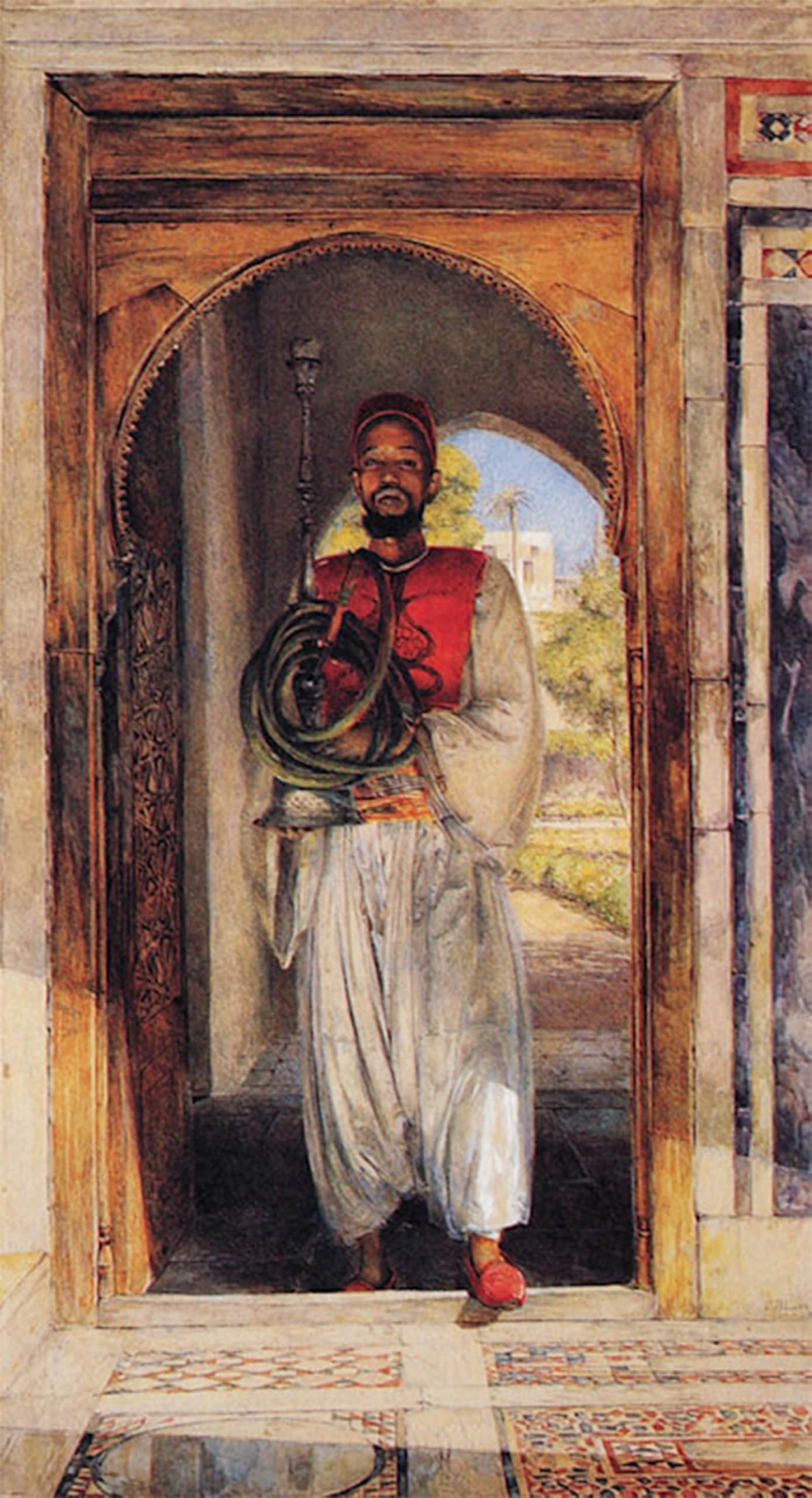 SERENDIPITP Aesthetic Poster Photo Wall Print Retro Picture The Pipe Bearer John Frederick Modern Wall Artwork for Home Decor 60x90cm