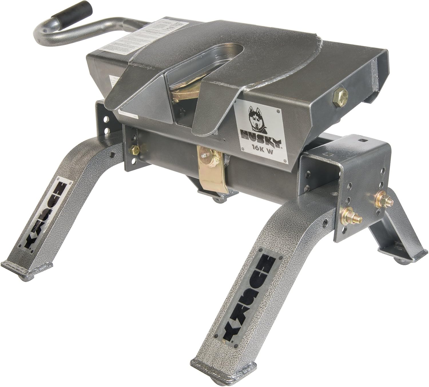 Husky 31666 16K-W 5th Wheel Hitch with Uprights, 16,000 lb Capacity
