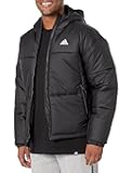 mens Bsc 3-stripes Puffy Hooded Jacket