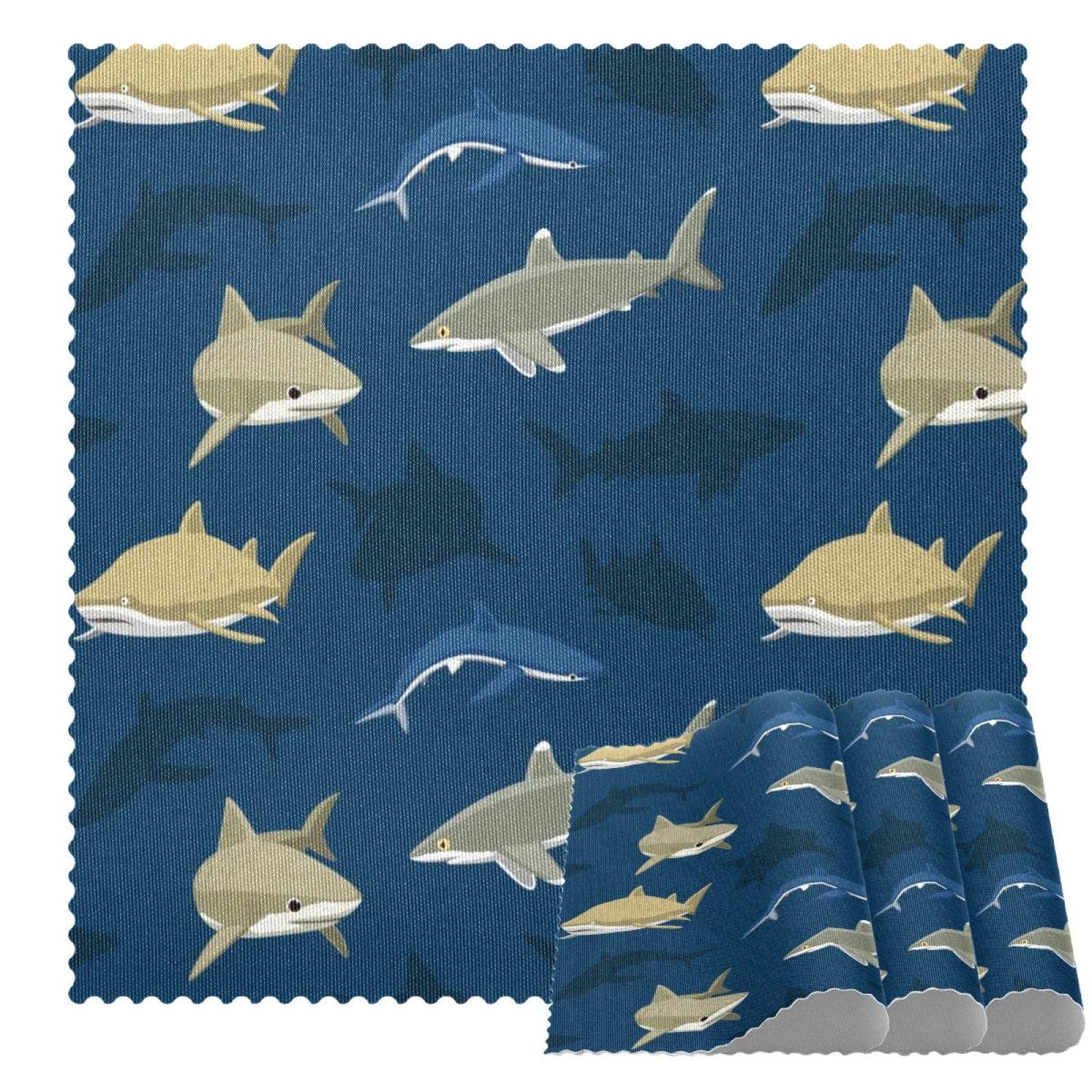 Set de table antidérapant requin pour éviter les plats qui glissent et les taches de repas