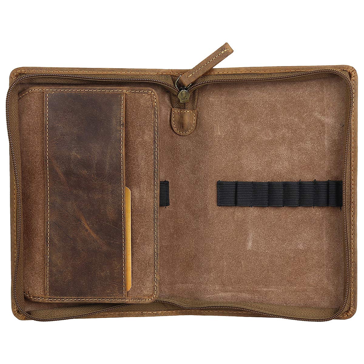 Greenburry Vintage Leder Stifteetui Federmäppchen Stiftemappe Mäppchen 1574-25