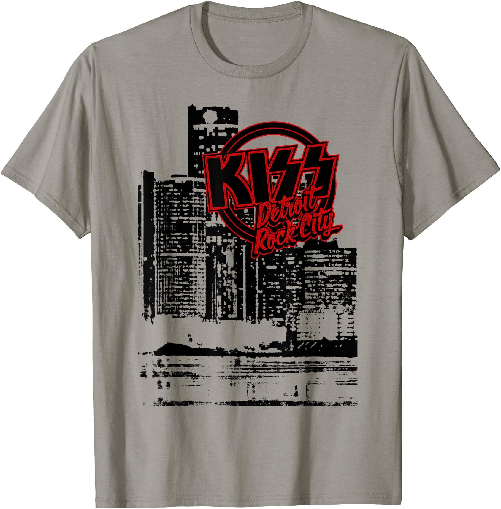 KISSDetroit Rock City Landscape T-ShirtOEKO-TEX STANDARD 100